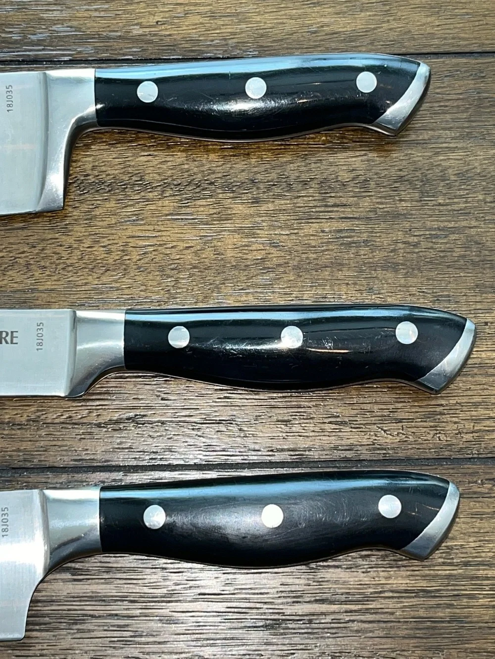 Farberware: 3 Knife Set 13” Chef’s / 13” Kitchen / 12.25” Santoku Knife Set